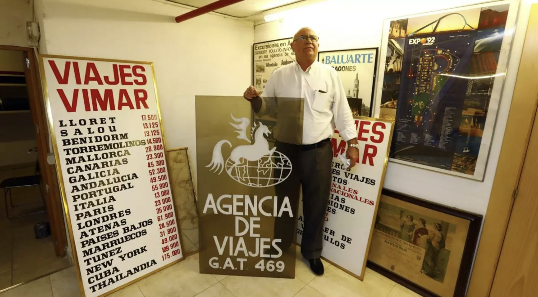 foto del comienzo de la agencia