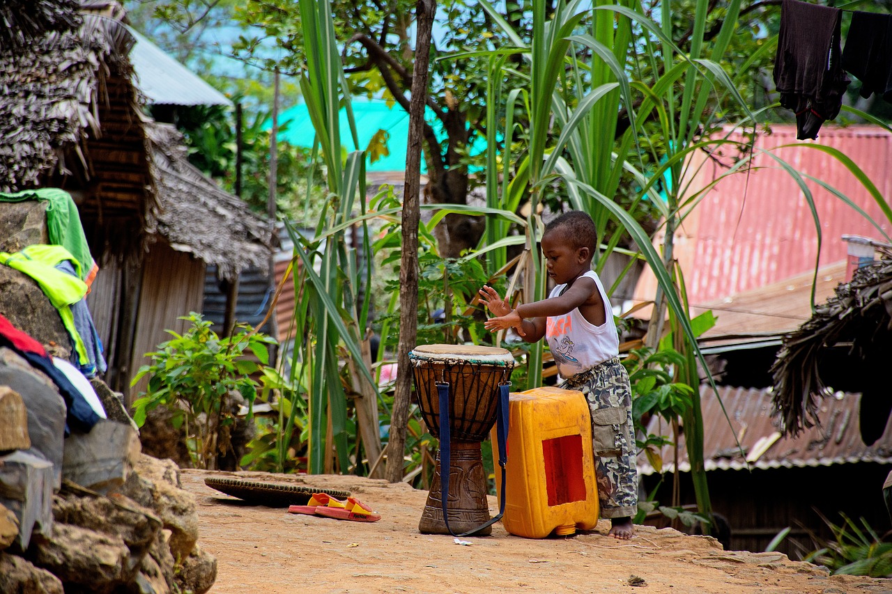 africa niño africano